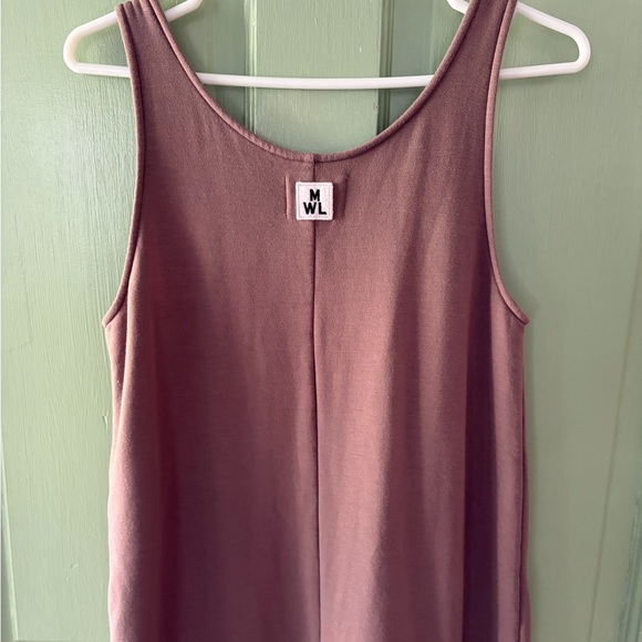 Madewell Superbrushed Soft Fleece Pull On Jumpsuit - Picture 6 of 7